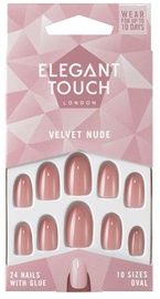 Накладные ногти Elegant Touch Polished Colour Velvet Nude, 25 шт.