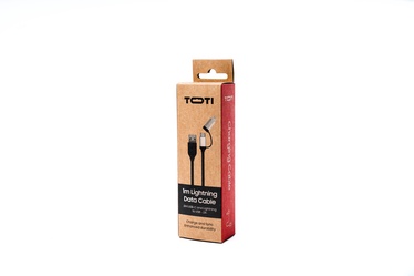 Vads Toti, 1 x Lightning/1 x USB Type C/1 x USB Type-A, 1 m