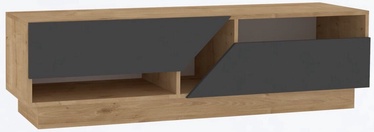TV-laud Kalune Design Yaprak, puidu/hall, 160 cm x 40 cm x 45 cm