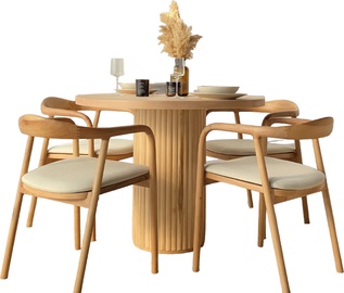 Ēdamistabas komplekts Kalune Design Albero 99, koka