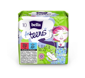 Higiēniskās paketes Bella Teens Ultra Relax, 10 gab.