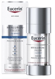 Serumas moterims Eucerin Hyaluron-Filler Night Peeling & Serum, 30 ml