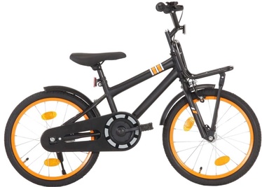 Bērnu velosipēds VLX Kids Bike 92191, melna/oranža, 18"