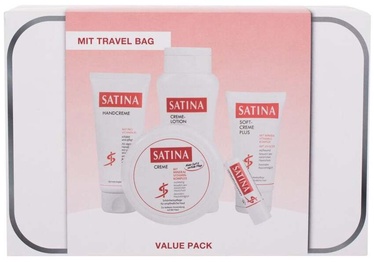 Sejas kopšanas līdzekļu komplekts sievietēm sievietēm Satina Travel Bag, 525 ml