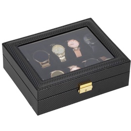 Laikrodžių dėžutė Springos HA1057, juoda