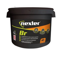 Mastika gruntēšanai Nexler BR, 10 l, melna