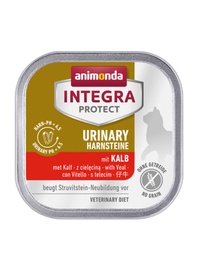 Влажный корм для кошек Animonda Integra Protect Urinary, телятина, 0.1 кг