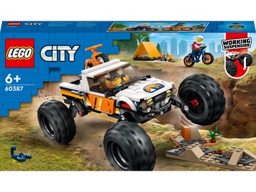 Konstruktor LEGO® City Maastikuauto seiklused 60387, 252 tk