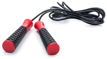 Скакалка Gymstick Pro, 2820 мм, черный/красный