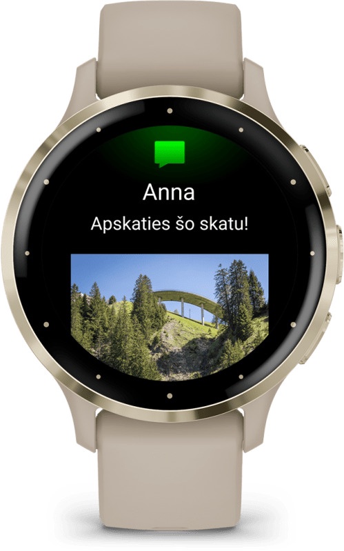 Nutikell Garmin Venu 3S 010-02785-02, kuldne
