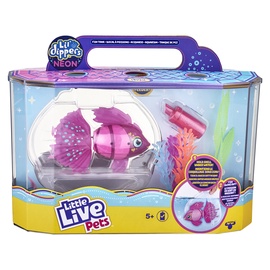 Intelektuāla rotaļlieta Moose Little Live Pets Fish Tank, rozā/daudzkrāsaina