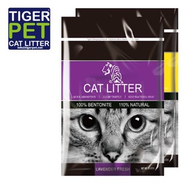 Kaķu pakaiši organiskās (cementējošās) Tiger Pet Lavender Scent KA84768, 5 l