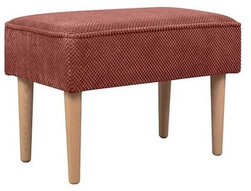 Пуф Milo Onega 16, красный, 37 см x 61 см x 39 см