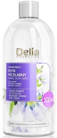 Micelārais ūdens sievietēm Delia Cosmetics Refreshing, 500 ml