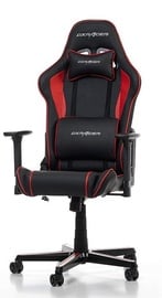 Spēļu krēsls DXRacer Prince P08-NR, balta/sarkana