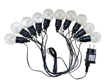 LED virtene - bumbas Domoletti BDS01-10-3.2T, 5 m, silti balta