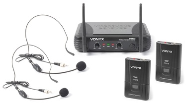 Mikrofons Vonyx STWM712H, melna