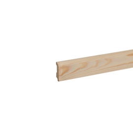 Grīdlīste JM Grupa 4751013165625, 275 cm x 6 cm x 1.4 cm, priežu, 10 gab.