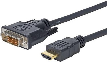Kabelis Vivolink Pro HDMI, DVI, 1.5 m, juoda