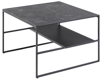 Журнальный столик Infinity, черный, 70 см x 70 см x 45 см