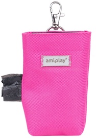 Suņu ekskrementu maisiņu soma Amiplay Samba, rozā