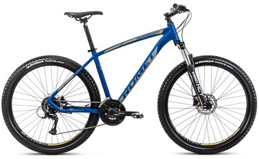 Велосипед горный Romet Rambler R7.3, 27.5 ″, 18" (45 cm) рама, синий/желтый