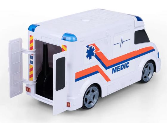 Bērnu rotaļu mašīnīte HTI Teamsterz Medic 66981, balta