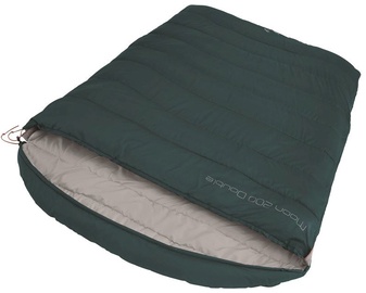 Спальный мешок Easy Camp Moon 200 Double, зеленый, 220 см
