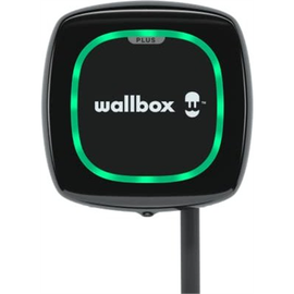 Elektromobiļu uzlādes kontaktligzda Wallbox Pulsar Plus, melna, 400 V