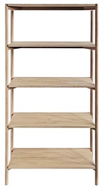 Plaukts Oxford 0000099905, ozola, 86 cm x 30 cm x 160 cm