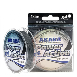 Леска Akara Power Action X4, 10000 см, 0.008 см