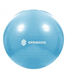 Гимнастический мяч Springos FB0006, синий, 55 см