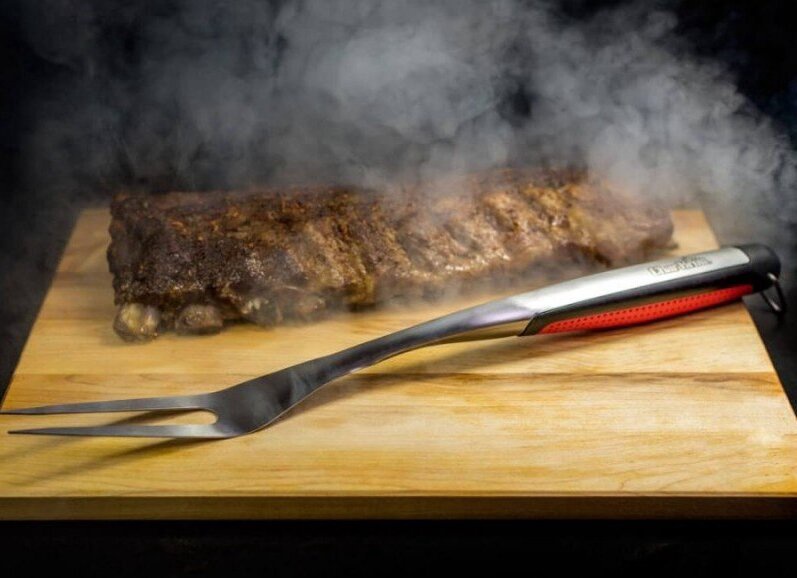 Grillkahvel Char-Broil Comfort Grip Fork 140598, 4 cm x 44 cm
