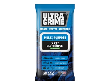 Салфетки Ultragrime MULTI-PURPOSE, 1 сл, 40 л.