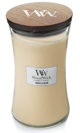 Svece aromātiskā WoodWick Vanilla Bean, 120 h, 609.5 g, 180 mm x 110 mm