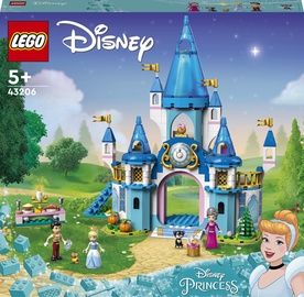 Konstruktor LEGO Disney Tuhkatriinu ja võluva printsi loss 43206