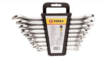 Uzgriežņu atslēgu komplekts Topex, 6 - 22 mm, 8 gab.
