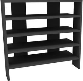 Riiul Kalune Design Sargel, 75.6 cm x 31.4 cm x 72 cm, antratsiit (kahjustatud pakend)
