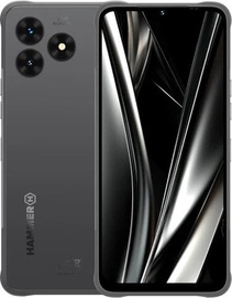 Mobiiltelefon MyPhone Hammer Blade Va 5G, 128 GB, midnight