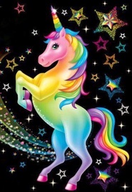 Mozaīka Norimpex Mandala 7D Rainbow Unicorn 1006632, daudzkrāsains