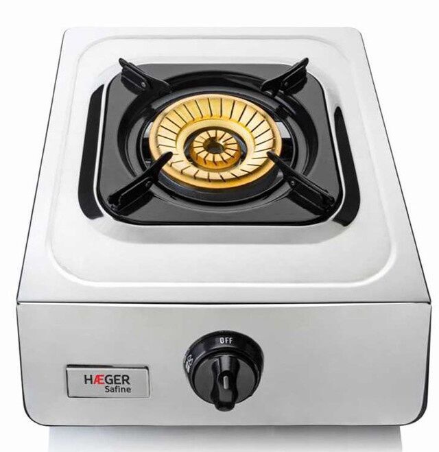 Minipliit Haeger Safine 1-N5-H, roostevaba teras, 4280 W (kahjustatud pakend)/01