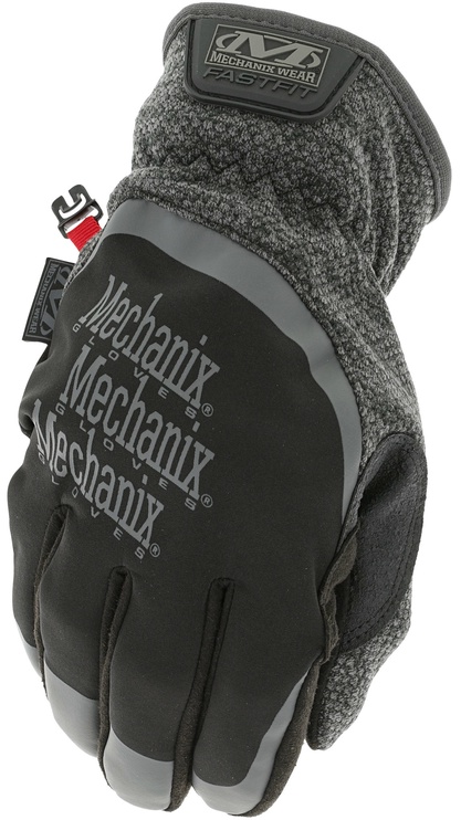Рабочие перчатки перчатки Mechanix Wear ColdWork FastFit, искусственная кожа/флис, черный/серый, XXL, 2 шт.