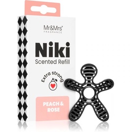 Oсвежитель воздуха для автомобилей Mr & Mrs Fragrance Niki Refill Peach & Rose