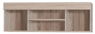 Настенная полка MN Cezar REG27, дуб сонома, 25 см x 120 см x 40 см