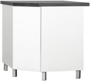 Alumine köögikapp Bodzio Kampara KKANDK-BI/L/BI, valge, 60 cm x 83.5 cm x 86 cm