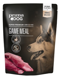 Mitrā barība (konservi) suņiem Primadog, savvaļas dzīvnieku gaļa, 0.26 kg
