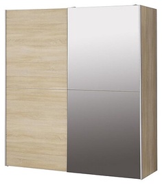 Skapis Forte Edessa KAIS82241-D30F, sonoma ozols, 62 cm x 171 cm x 190.5 cm