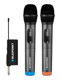 Juhtmevaba mikrofon Blaupunkt UHF WM60UDB, must