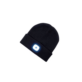 Žieminė kepurė su LED atšvaitu Ardon, juoda
