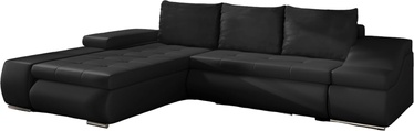 Nurgadiivan Ontario Soft 11, must, vasak, 200 x 296 cm x 88 cm